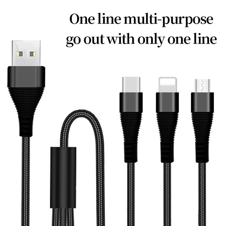 One Drag Three Charging Cables One Drag Three Charging Cables